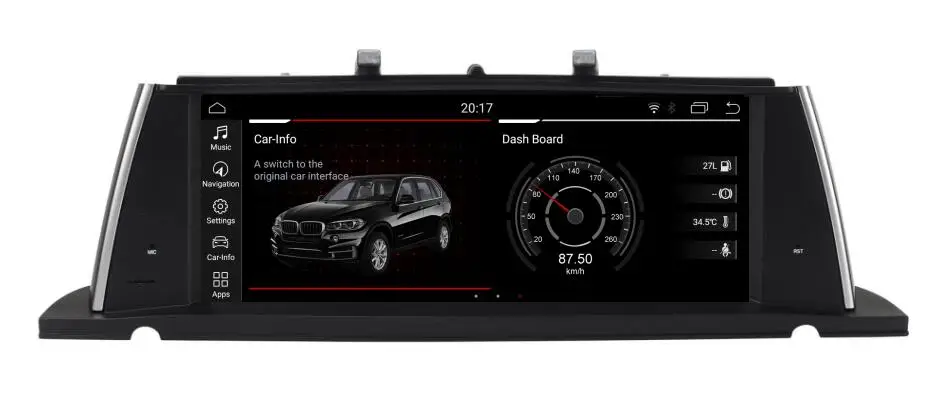 DSP 8core 64Grom 10,2" Android 9,0 автомобильный монитор для BMW 5 серии F07 GT стерео радио Видео Аудио GPSNavi медиа головное устройство стерео