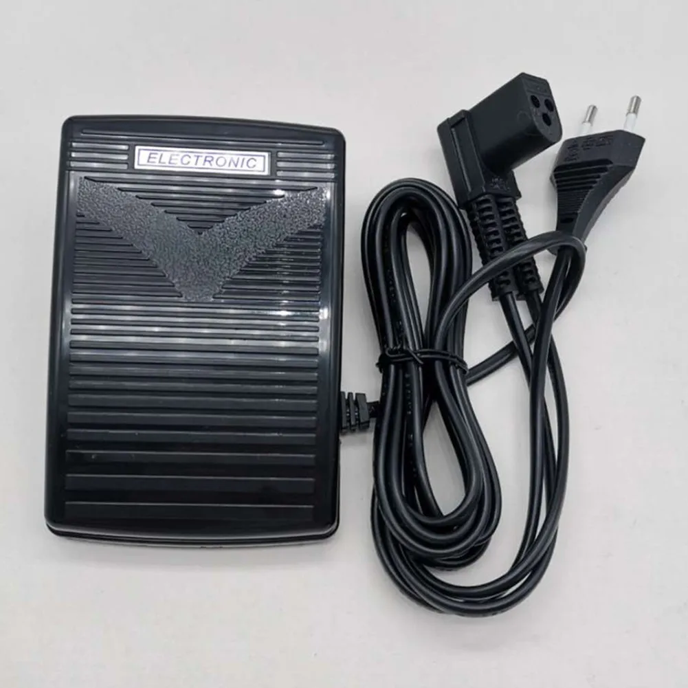 Foot Pedal Sewing Machine Foot Control Pedal With Power Cord EU Plug