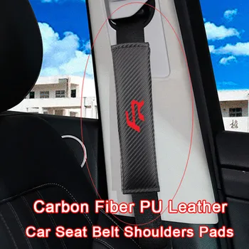 

Car Seat Belt Cover FR for Seat Leon Shoulder Pad Shoulders Strap Padding Interior Accessories