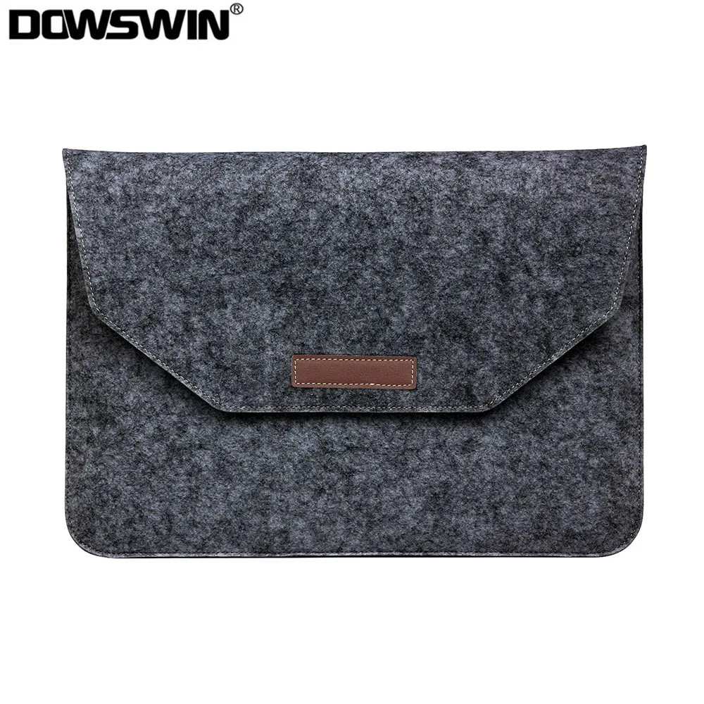 

Fashion Wool Felt Laptop Sleeve Bag For Apple Macbook Air Pro Retina 11 12 13 15 Laptop Case Cover For Mac book 13.3 15.4 inch