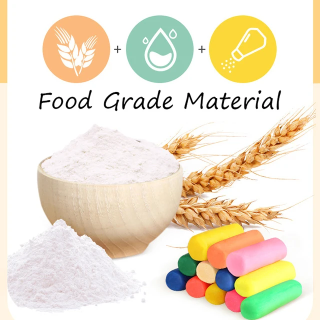 Children DIY Kitchen Pretend Play Clay Toy Plasticine Tool Set Hamburger Noodle Machine Creative Mold Toy For Girl Clay Handmade 4