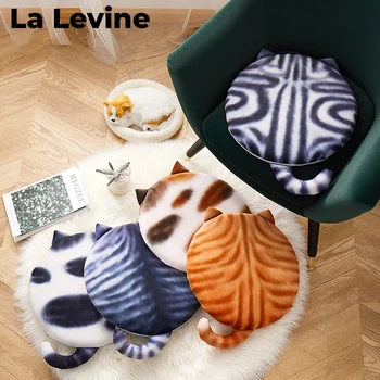 

Seat Cushion Cute Cartoon Cushion Memory Cotton Cat Office Bar Chair Back Seat Cushions Sofa Chair Cushion Modern Home Decor