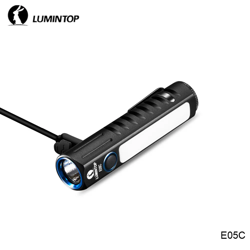 LuminTop E05C 14500 Cree XPL HI Micro USB перезаряжаемые двойные фонарики 500lm Nichia светодиодные с