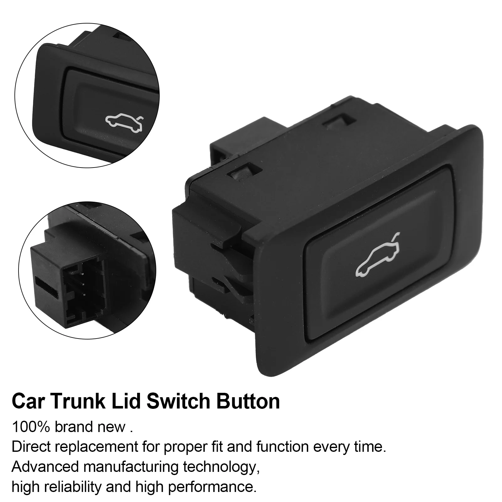 Car Trunk Boot Lid Lock Release Switch Button For Audi Q3