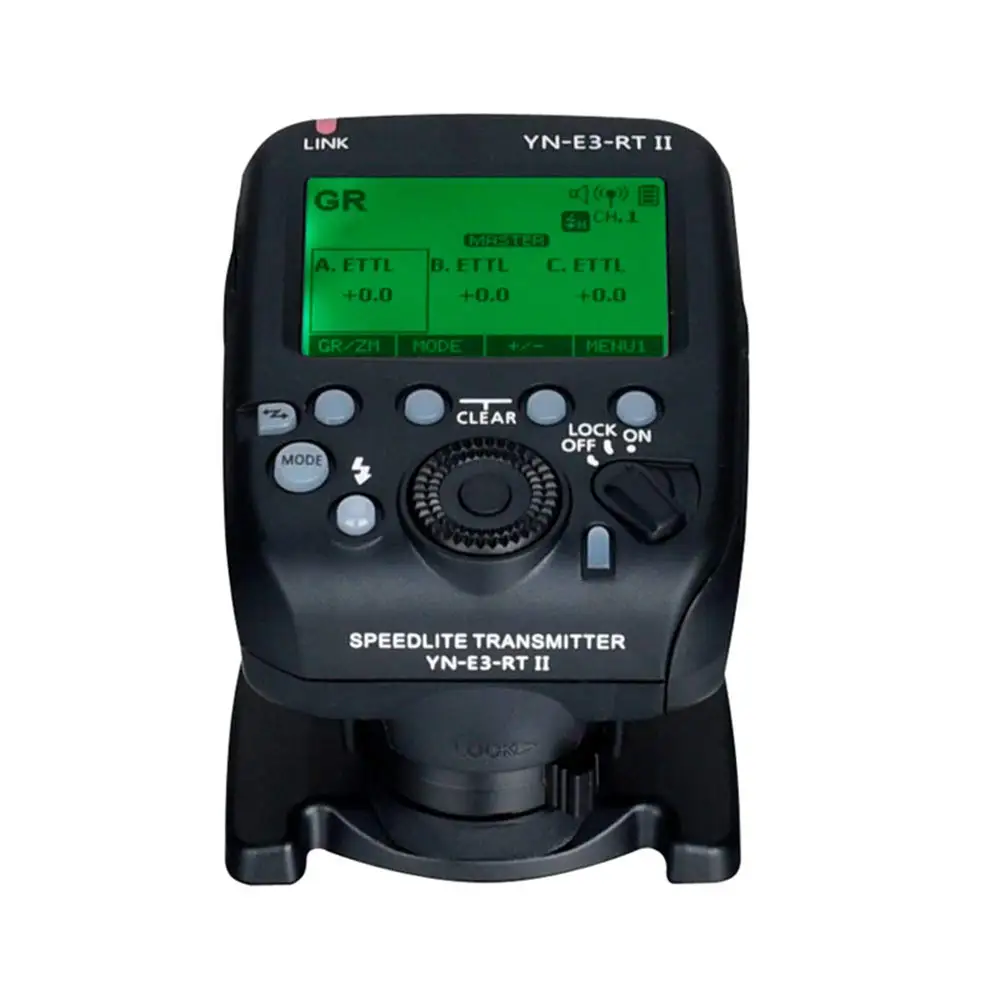 YN-E3-RT II Светодиодная лампа для видеосъемки YONGNUO YN600EX-RT II ttl мастер Вспышка Speedlite для Canon Камера 2,4G Беспроводной 1/8000s HSS GN60 с YN-E3-RT II передатчик - Цвет: YN-E3-RT II