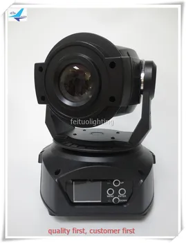 

E-10lights high quality 60W Mini Gobo Led Spot Moving Head 3-facet prism Party DJ Stage Lighting