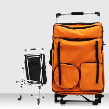 

Easel Cart Caballete De Pintura Artist Oil Paint Easel Stand Sketch Easel Stand Folding Painting Tool Bag Painting Accessories