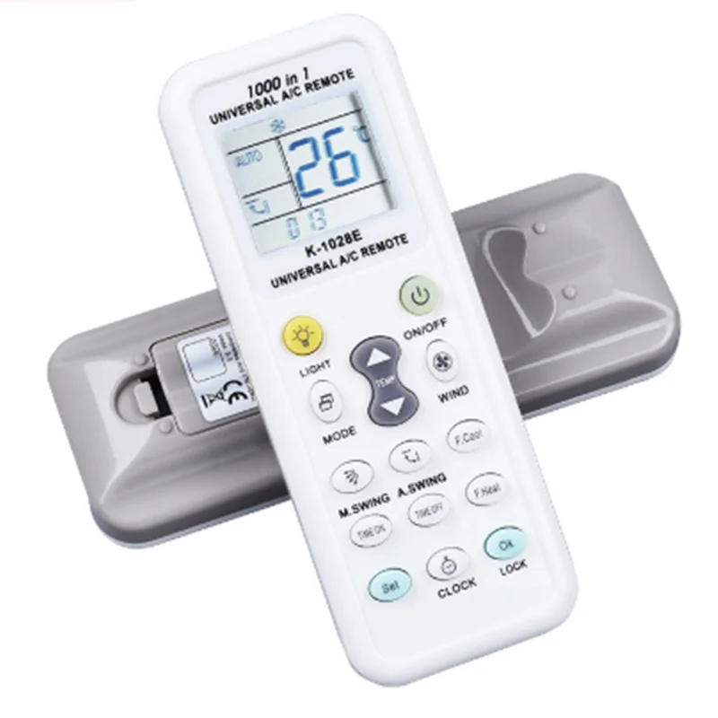 1000 in 1 Wireless Remote Control K-1028E AC Digital LCD Power Consumption Air A/C Universal Remote Control for Air Conditioner smart infrared remote,remote control for air conditioner
