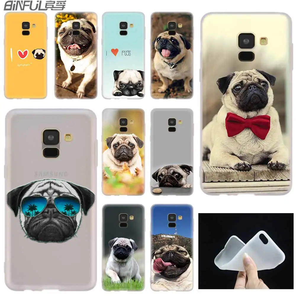 cute desire Pug case cover Phone Shell For Samsung A10 A20 A30 A40 A50 A70 A31 A41 A51 A71 a10s S E Note 8 9 10 Pro Star | Мобильные