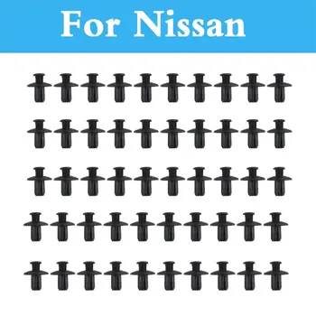 

8mm Car Rivet Fasteners Bumper Mudguard Expansion Clips For Nissan Tiida Versa Wingroad X-Terra March X-Trail Teana Terrano