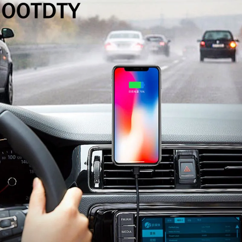 OOTDTY 360 Degree Rotatable Metal Flower Magic Suction Cup Mobile Phone Holder Car Bracket for iPad iPhone Samsung Smartphones