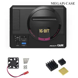 Retroflag MEGAPi CASE-M с Классический usb-контроллер-М + вентилятор + радиатор + 5 В 3A мощность для Raspberry Pi 3 B Plus (3B +)/3B/2B