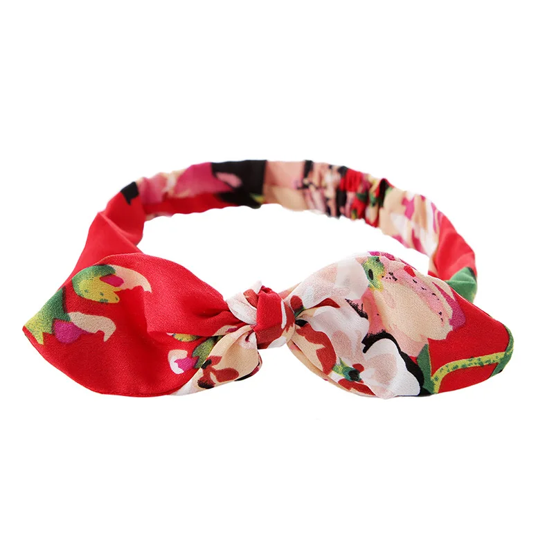 Fashion Women Print Headbands Girls Summer Bohemian Hair Bands Vintage Cross Turban Bandage Bandanas HairBands Hair Accessories alice headband