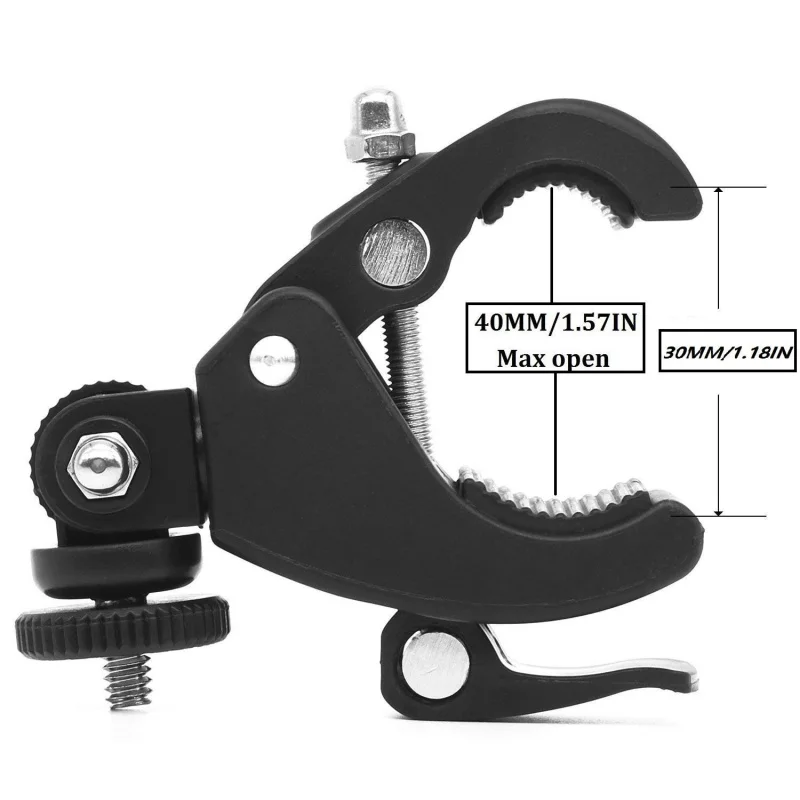 Sale Bicycle Handlebar Camera Clamp Bracket 360 Degree Rotation Tripod Mount Screw Clip For Hero5/4/3+/3/2/1 5