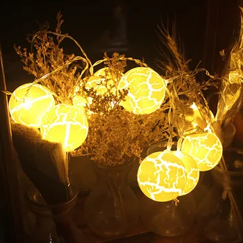 

Easter Egg With Crack Light String Easter Decoration Home Decoration String Light Wedding LED Decorative Light N06