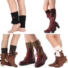 ; сапоги с кисточками и бантиком; носки; Короткие гетры для женщин; модная зимняя Осенняя вязаная одежда для девочек; гетры для женщин