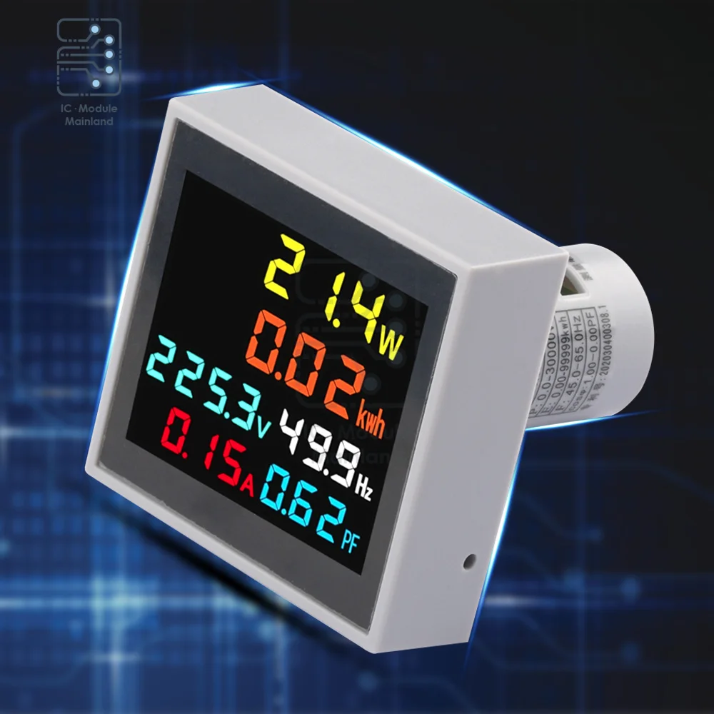 AC50-300V 100A (для 110v220v) Многофункциональный измеритель частоты с ЖК-дисплеем |