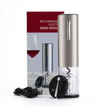 

Electric Wine Bottle Opener Remover Automatic Corkscrew Puller USB Charged With Battery Indicator 6 Sizes 2 Colors