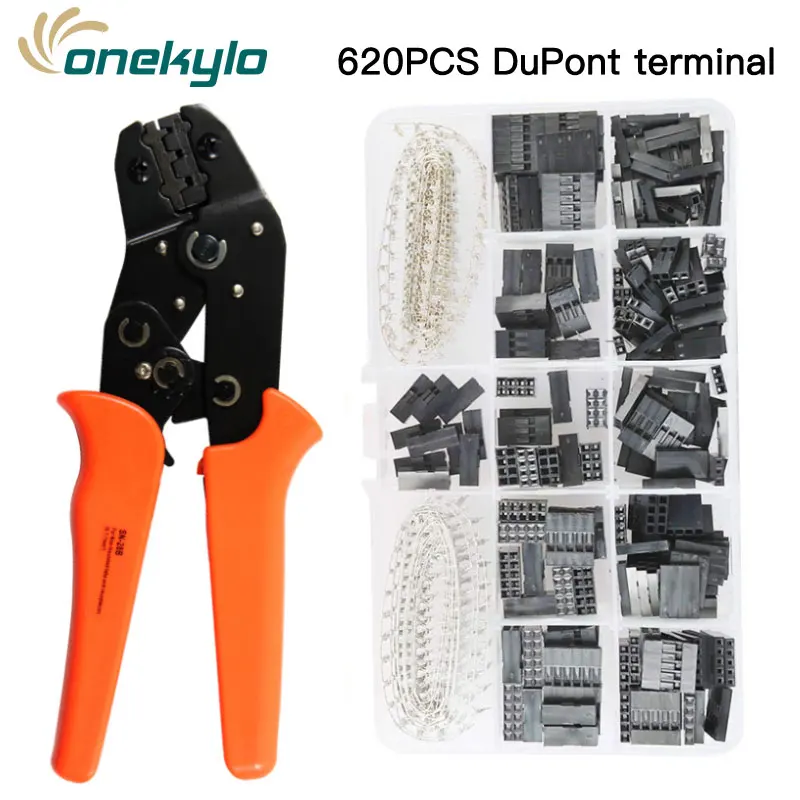 Ferrule Crimper Plier Crimping Tool 800pcs Cable Wire Terminal Connectors CAO