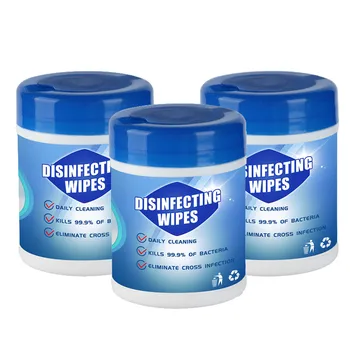 

3PCS Disinfection Wipes 60 Sheets Bag Portable 75% Alcohol Wipes Antiseptic Pads Skin Cleaning Care 5ML dropshipping d0