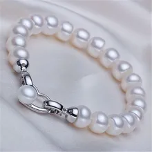 YKNRBPH женский Изысканный жемчужный браслет S925 серебро для невесты для свадьбы подарок ювелирные изделия браслеты