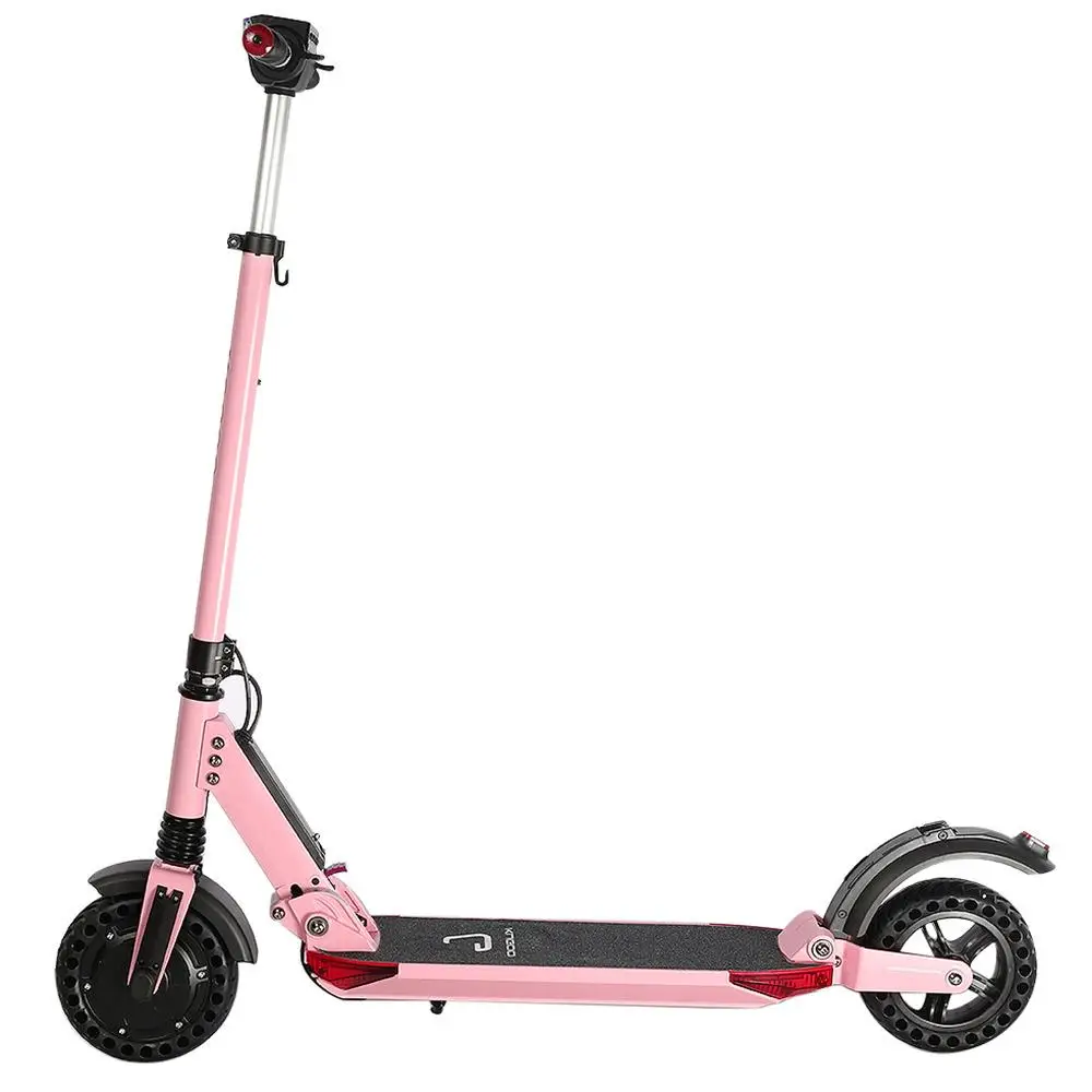 [ЕС сток] KUGOO S1 PRO складной электрический скутер для взрослых 350 Вт 30 км/ч ЖК-дисплей e скутер лучше M365 Dualtron PK Ninebot - Цвет: Pink