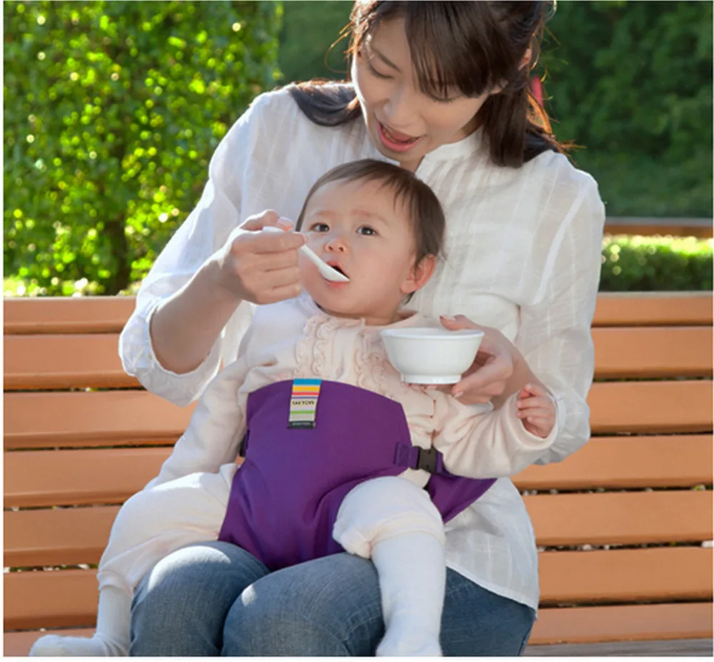 Столик для кормления малыша ремень безопасности портативное сиденье обеденный стул детское сиденье стрейч обертывание кормления стул жгут детское сиденье