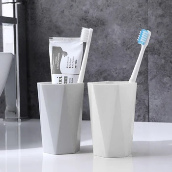 

Washing Cup toothbrush cups Nordic Plastic Cup Toothbrush Holder Washing Drinking Home Bathroom tools accessories
