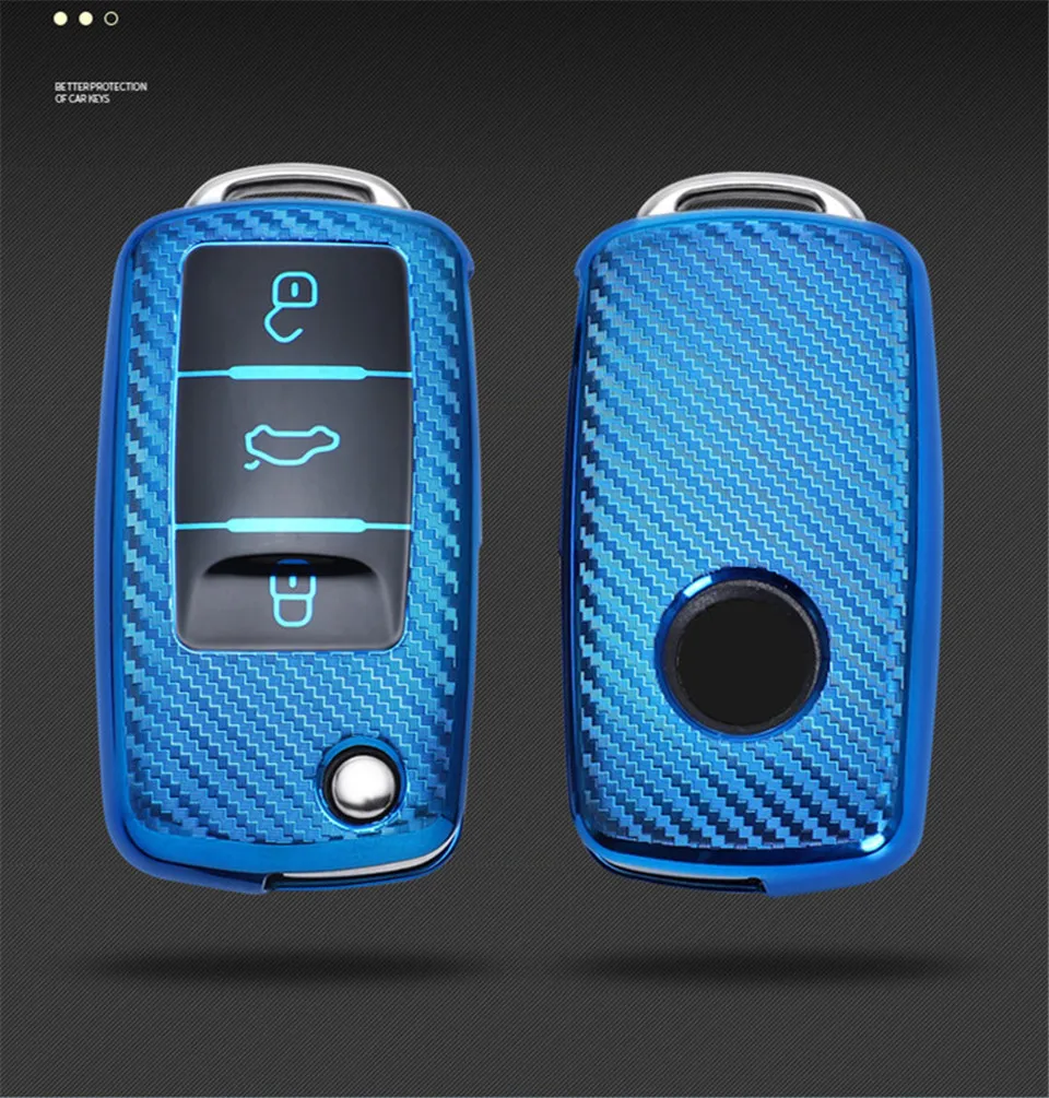 Cover chiave telecomando per VW volkswagen Polo Bora Tiguan Passat Golf 6 Lavida - H889d83cfc59b4be59f3531c3127e10fc9