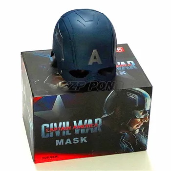 

Captain America 1:1 Cosplay Model Toys Cos Mask Avengers Captain America 3 Mask Action Figure