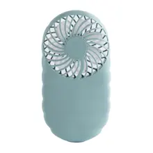 Портативный Электрический вентилятор Ручной Usb Электрический вентилятор Перезаряжаемый Usb Электрический вентилятор 1200 мАч мобильный аккумулятор Встроенная Складная подставка