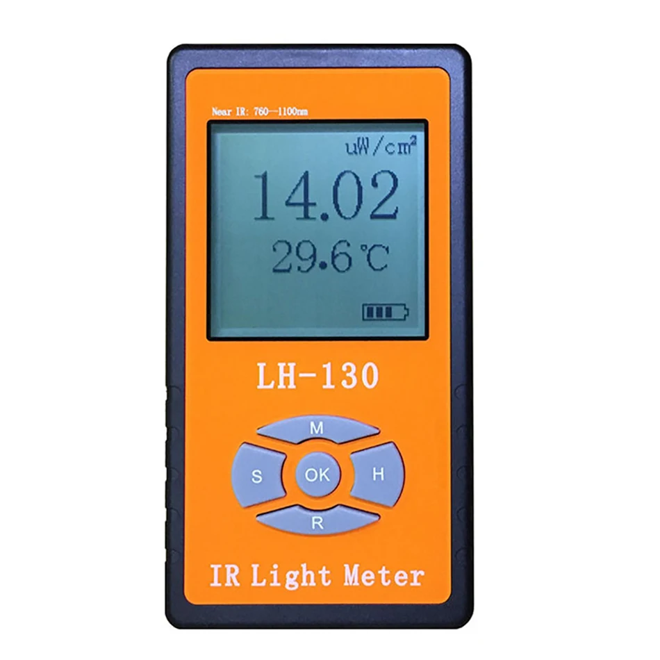 LH-130 Infrared Light Irradiance Power Meter Tester Radiometer LED Luminous Intensity Sunlight Meter