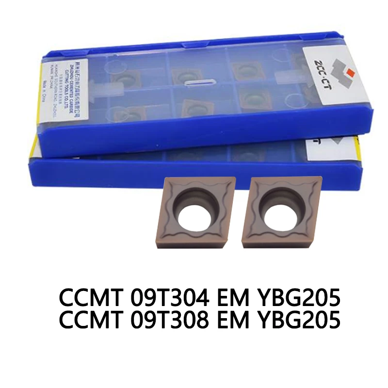 10CS CCMT09T304-EM YBG205 Cemented Carbide CNC Cutting tools turning insert CCMT09T304 | Инструменты
