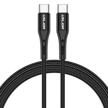  USLION Type C to Type C PD 60W Cable Fast Charging QC 3.0 USB C Data Cord For Macbook Xiaomi Mi 12 11 Pro Oneplus 10 9rt Samsung 