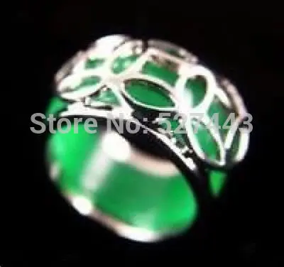 Atacado SHIPP livre&gt raro tibete инкрустация prata Jade кольца 5 24 | Украшения и аксессуары