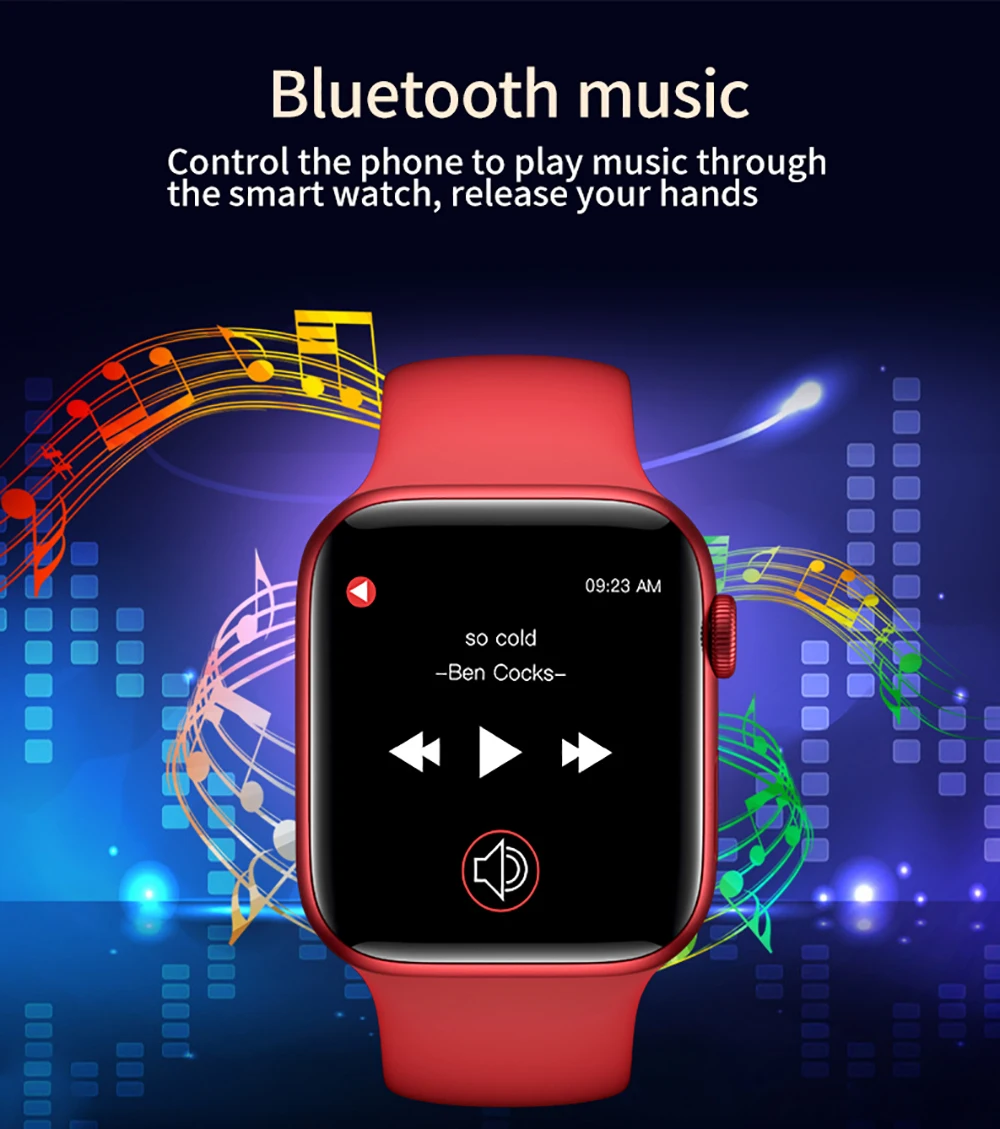 2021 Original X8 Max Smart Watch 1.75" Custom Dia BT Call Sports Sleep Monitor Heart Rate Men Woman IWO 13 Series 7 Smartwatch