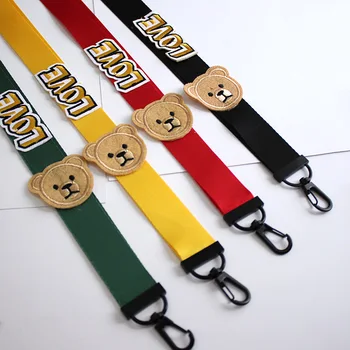 

Creative Cartoon Neck Strap Lanyards for ID Card Student Nurse Exhibition ID Name Card USB badge holder Hang Rope