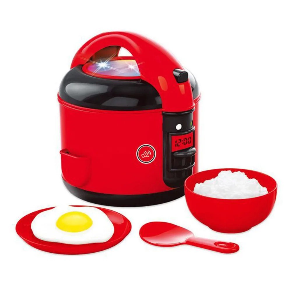 6 шт./компл. кухонная рисоварка для ролевых игр светильник кой и звуками