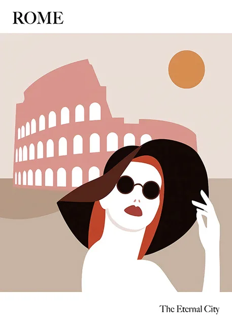 Plant Flowers Canvas Painting Minimalist Text Posters and Prints Black and White Architectural Wall Pictures for Living Room Art J