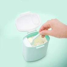 1 шт., коробка для кормления новорожденных, портативный дозатор для молочного порошка, детские пищевые контейнеры для хранения, коробки