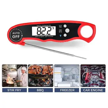 

Waterproof Digital BBQ Food Probe Electronic BBQ Meat Temperature Gauge Foldable Cooking Thermometer Kitchen Tools