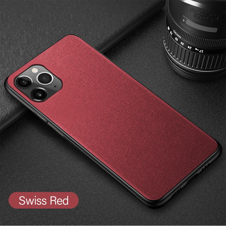 Ultra-thin Cloth Texture Magnetic Phone Case For iPhone 13 12 11 Pro SE2020 Xsmax XS XR X 8 7 6 s Plus Silicone Cover cases for iphone xr
