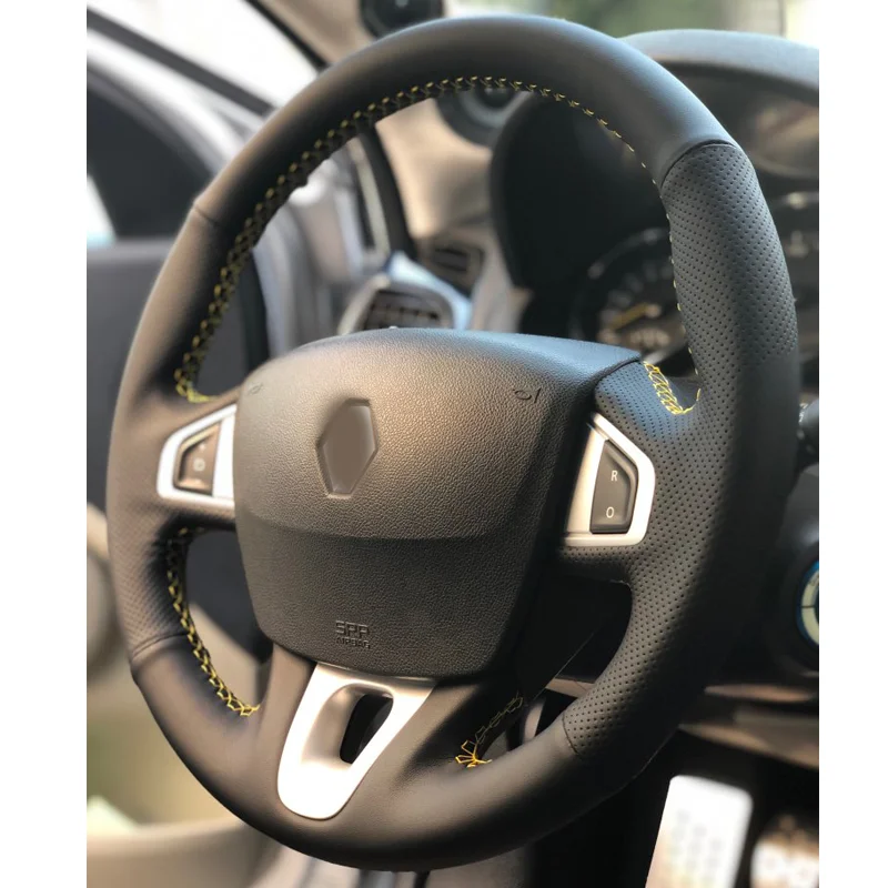Фото Чехол на руль для Renault Megane 3 2009-2014 Scenic 2010-2015 Fluence ZE 2009-2016 №2
