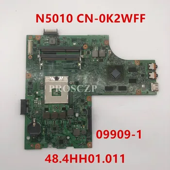 

Free shipping For 15R N5010 CN-0K2WFF 0K2WFF 48.4HH01.011 Laptop motherboard HM57 DH4650 Video Card DDR3 100% Tested OK