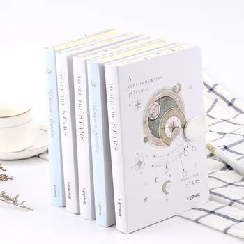 

Creative Magnetic Buckle Notebook Paper Planner Agenda School Diary Note Book daily planner Stationery