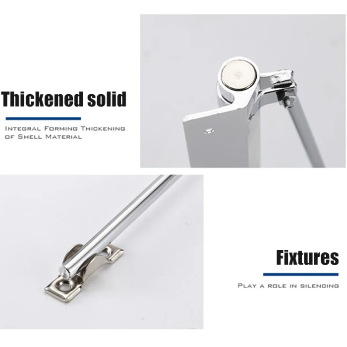 Горячая Автоматическая дверная самозакрывающаяся петля Mute легко отскочить без долбления пробивая свободный Дверной доводчик L99
