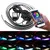 

4PCS 12V IP65 Bluetooth App Control RGB LED Strip Under Car 60 90 120cm Tube Underglow Underbody System Neon Light