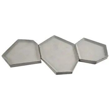 

Nordic Style Flower Pot Coffee Tea Table Decor Creative Concrete Fruit Plate Storage Tray