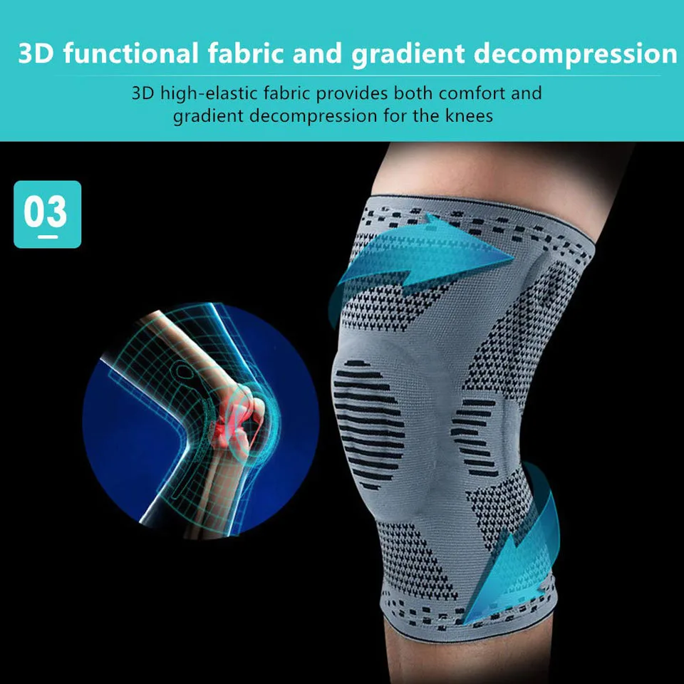 Knee Brace With Side Stabilizers Relieve Meniscal Tear Knee Pain ACL