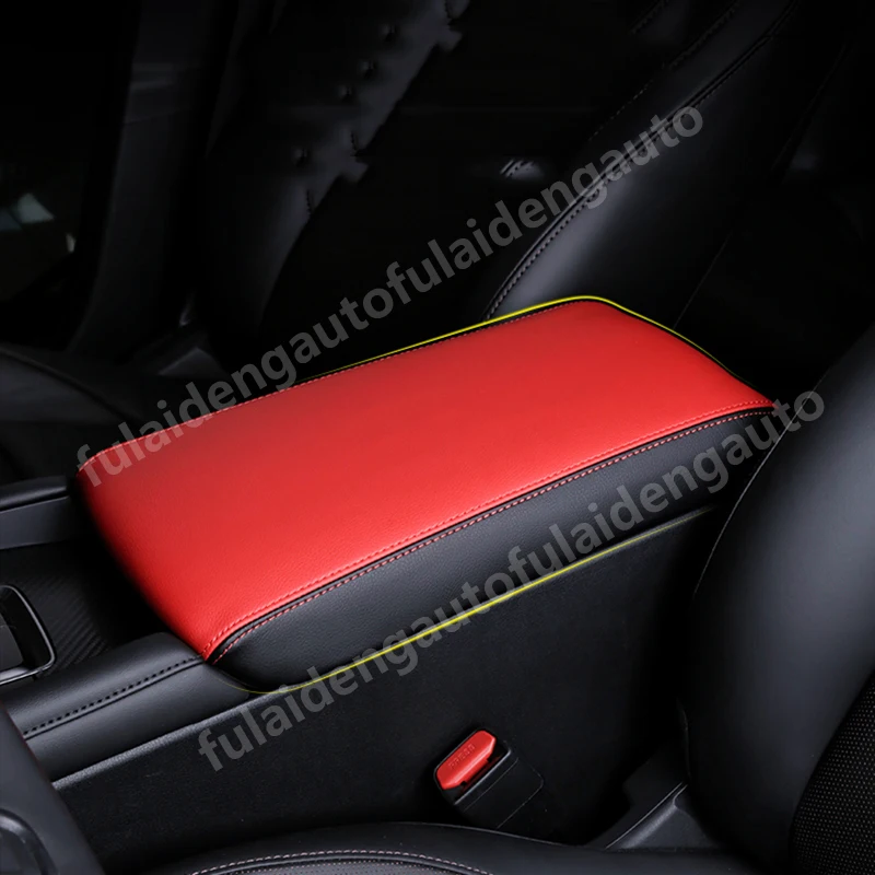 Для Mazda 3 Axela- из искусственной кожи подлокотник консоль Подушка-накладка поддерживающая коробка с подлокотником Сверху Коврик лайнер автомобильный Стайлинг